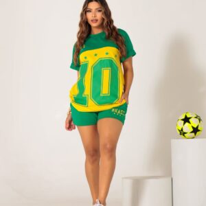 Conjunto Brasil 10 Oversized - Que Bela Mulher
